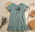 Ranishi Embroidered Cotton Dress