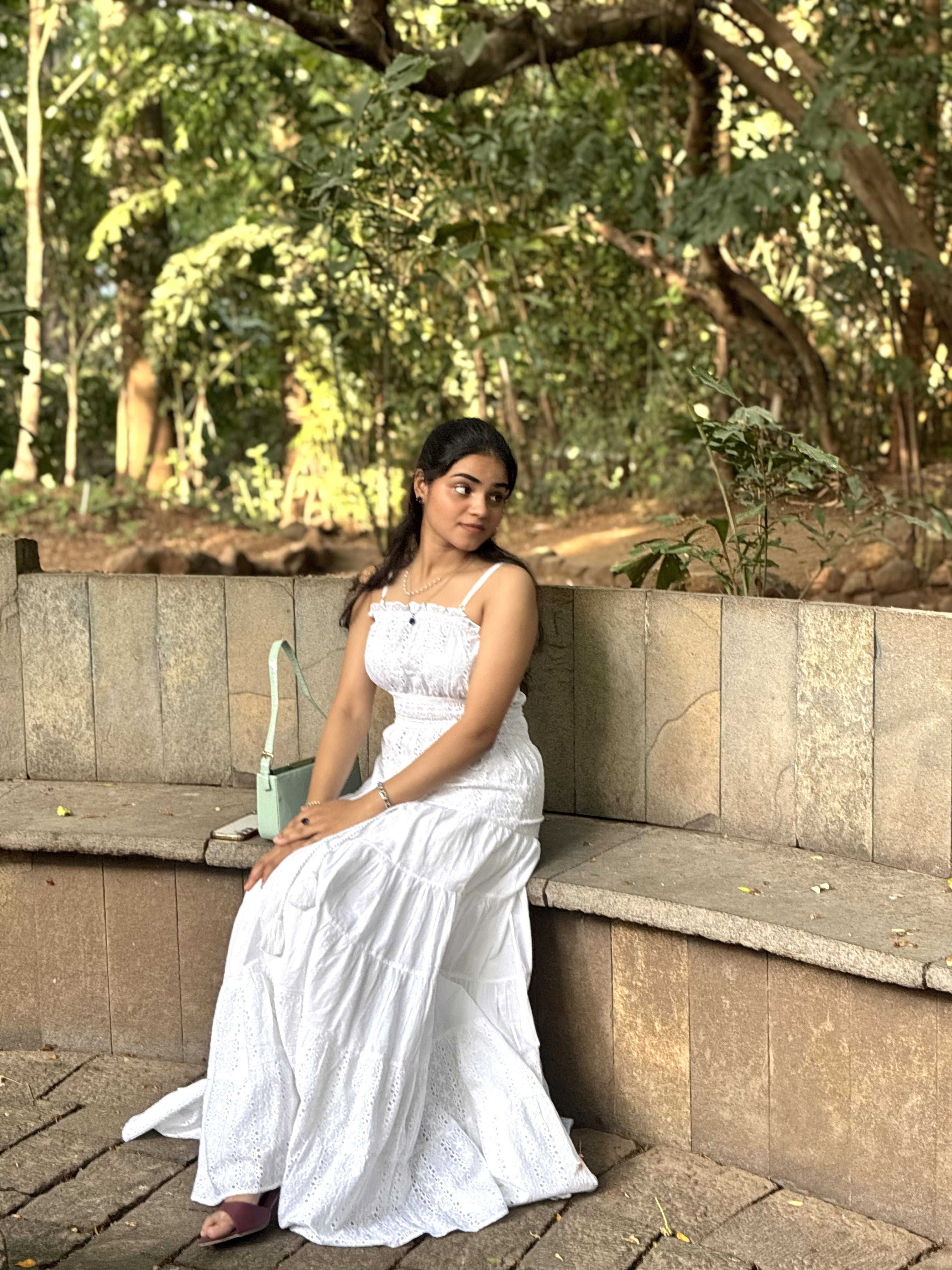 White Summer Elegance Dress