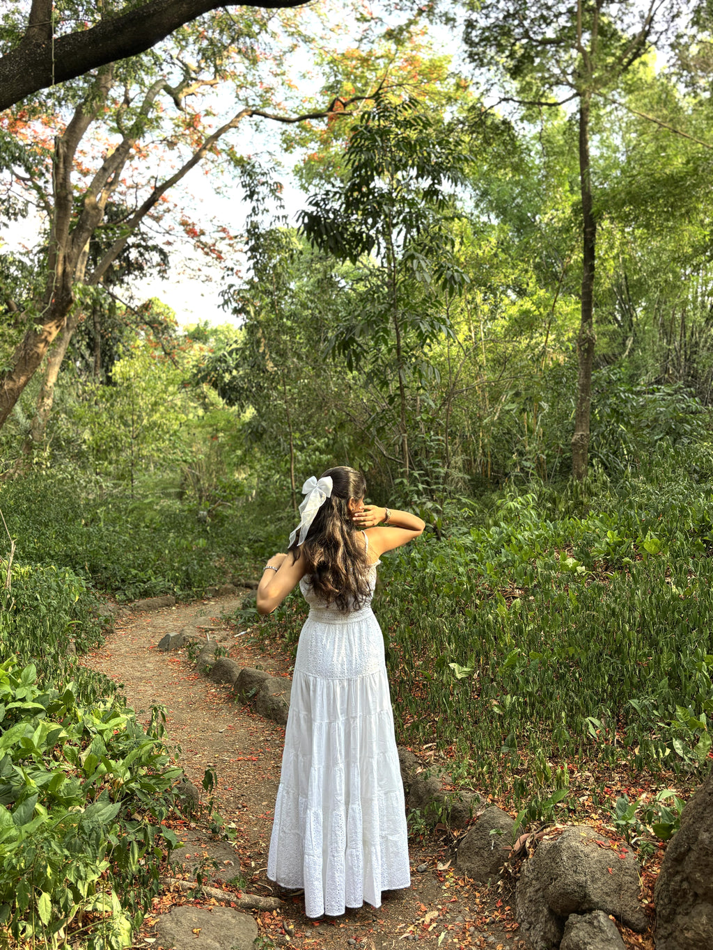 White Summer Elegance Dress