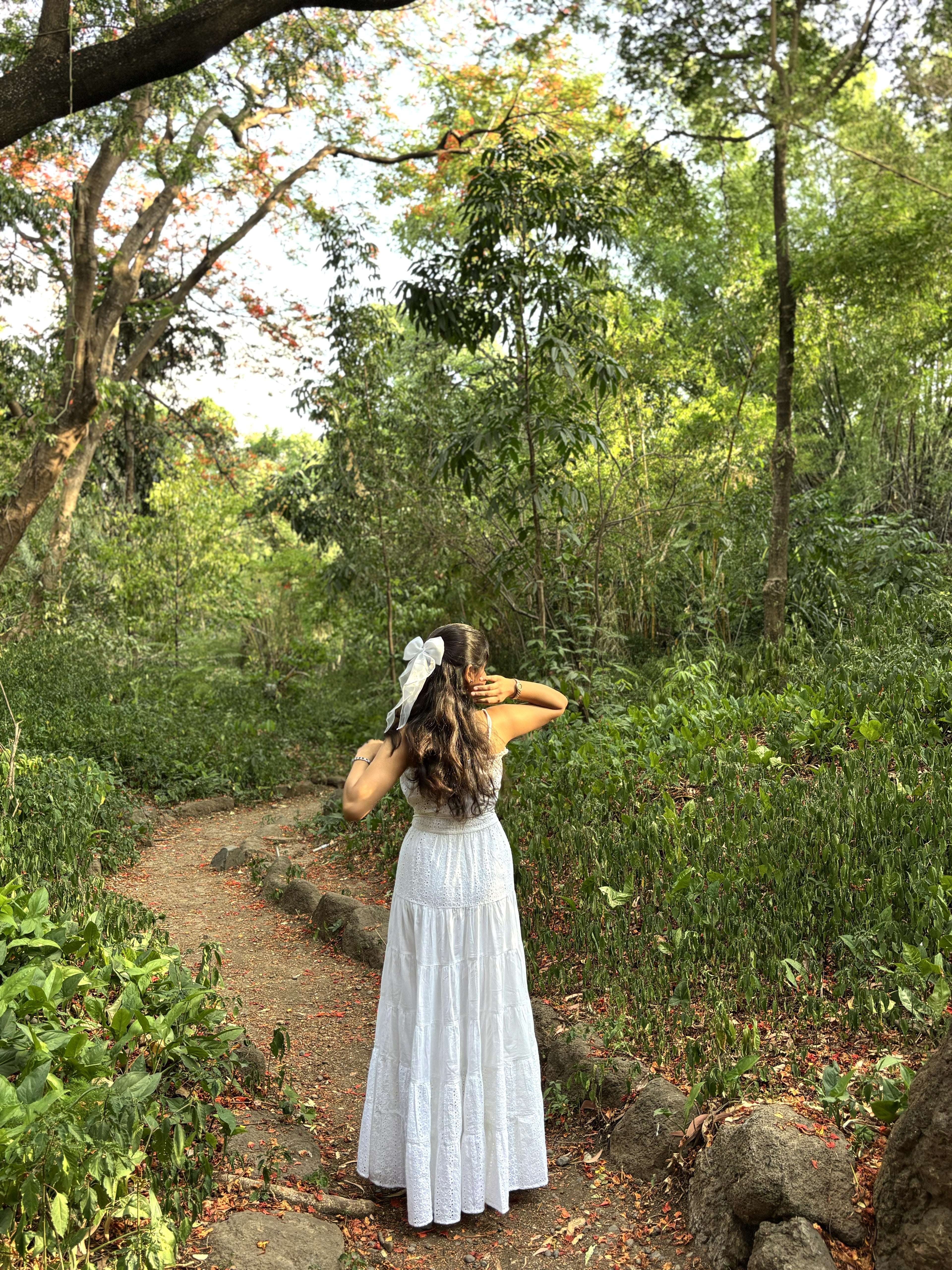 White Summer Elegance Dress